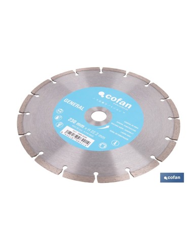 DISCO DIAM. UNIVERSAL BASICO 230 MM.