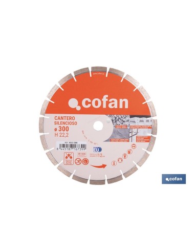 DISCO DIAMANTE CANTERO SILENCIOSO 230MM