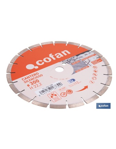 DISCO DIAMANTE CANTERO SILENCIOSO 230MM
