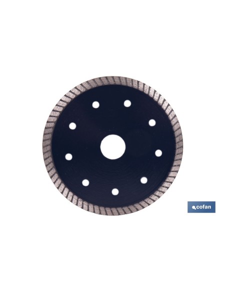 DISCO DIAMANTE TURBO EXTRAFINO 125MM.