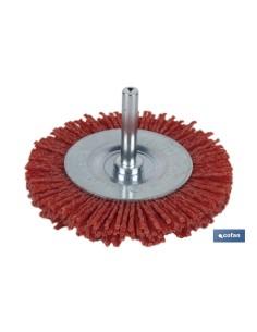 CEPILLO CIRCULAR DE NYLON 6 MM X Ø100