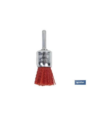 CEPILLO BROCHA DE NYLON 6 MM X Ø25