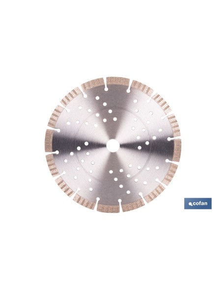DISCO DIAMANTE CANTERO STANDARD H-12mm, 230mm
