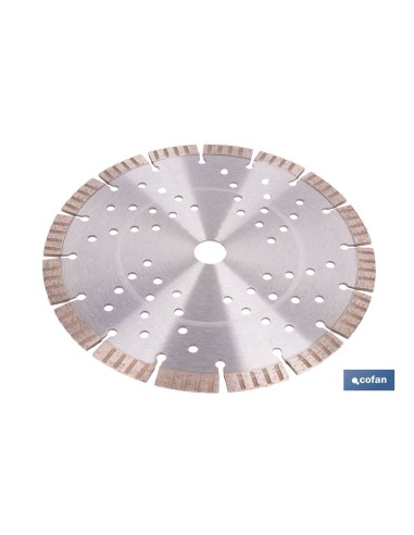 DISCO DIAMANTE CANTERO STANDARD H-12mm, 230mm