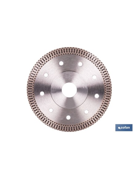DISCO DIAMANTE PORCELANICO EXTRAFINO H-10mm, 125mm