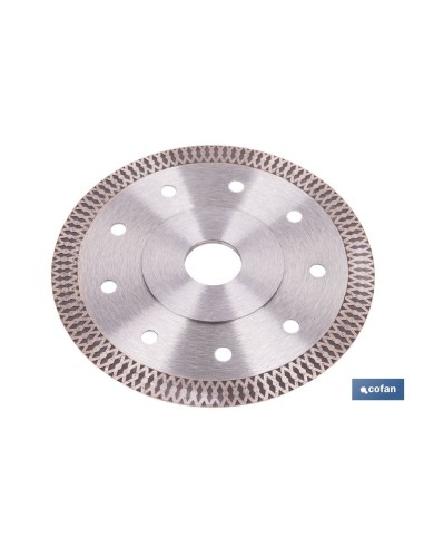 DISCO DIAMANTE PORCELANICO EXTRAFINO H-10mm, 125mm