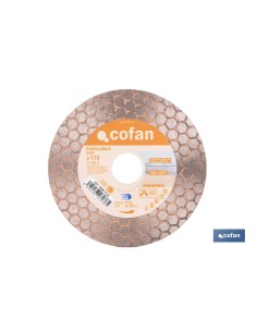 DISCO PORCELANICO DUAL CORTAR Y DESBASTAR 115MM H22,2