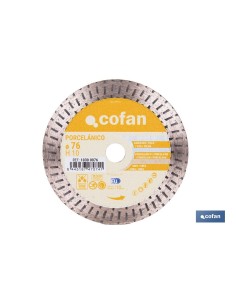 DISCO DIAM. PORCELANICO 76MM H10