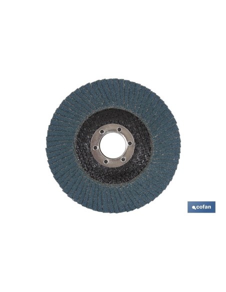 DISCO LAMINADO ESTANDAR INCLINADO 115 MM. G-120 ZIRCONIO venta unitaria