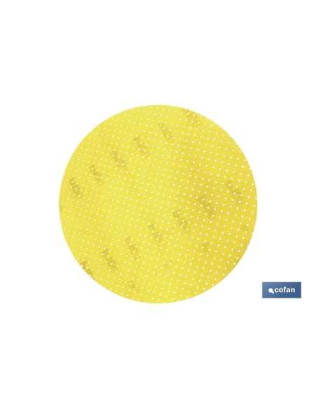 DISCO LIJA MICROPERFORADO ALTA CALIDAD C/VELCRO ø225 G-220