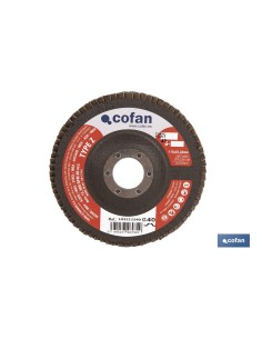 DISCO LAMINADO ESTANDAR PLANO 115 MM. G-40 ZIRCONIO venta unitaria