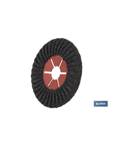 DISCO ABRASIVO SEMIFLEXIBLE ø115 G-80