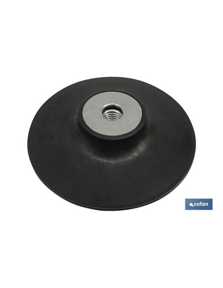 PLATO P/ DISCOS FIBRA Y SEMIFLEXIBLES 115 x M14