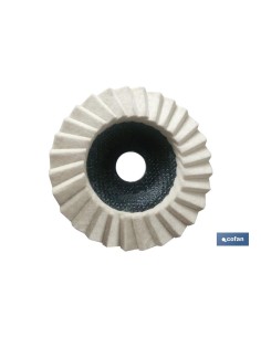 DISCO LAMINAS FIELTRO P/ PULIR ø115 G-D5/H25 Venta unitaria