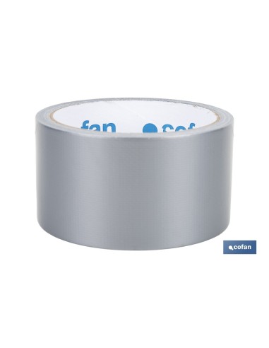 CINTA AMERICANA GRIS 180 MICRAS 50 MM X 10 M