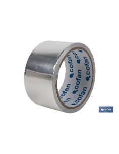 CINTA DE ALUMINIO 30 MICRAS 50 MM X 10 M