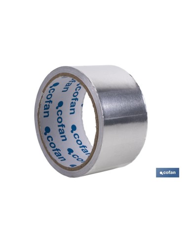 CINTA DE ALUMINIO 30 MICRAS 50 MM X 10 M