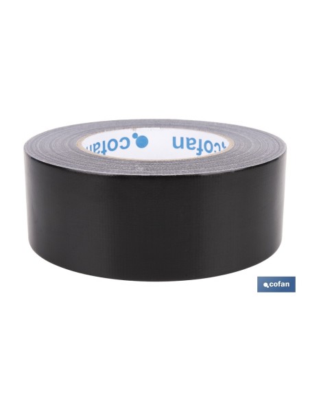 CINTA AMERICANA NEGRA 190 MICRAS 50 MM X 50 M