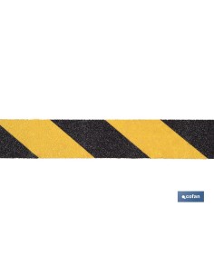CINTA ANTIDESLIZANTE AMAR/NEG 18MTS X 50MM