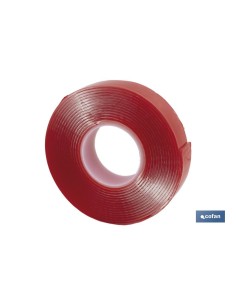 CINTA DOBLE CARA EXTRAFUERTE BRICOFAN 19 MM X 3 M 2