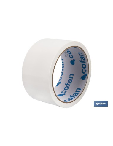 CINTA AMERICANA BLANCA 180 MICRAS 50 MM X 25 M