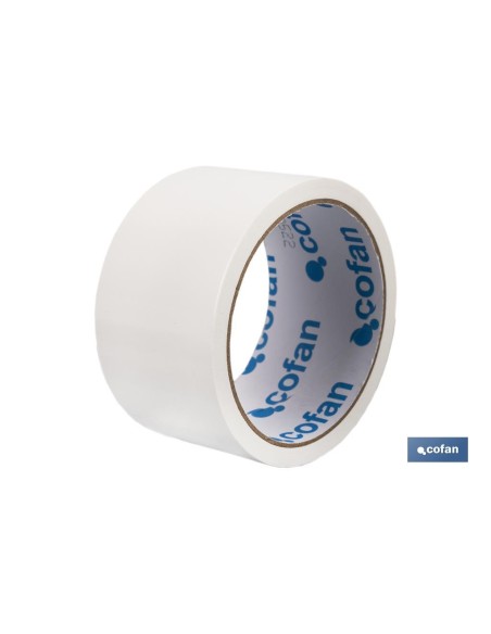 CINTA AMERICANA BLANCA 180 MICRAS 50 MM X 25 M
