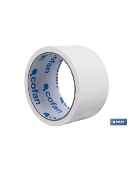 CINTA AMERICANA BLANCA 180 MICRAS 50 MM X 25 M