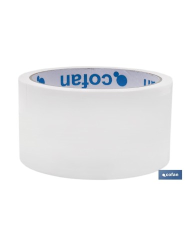 CINTA AMERICANA BLANCA 180 MICRAS 50 MM X 50 M
