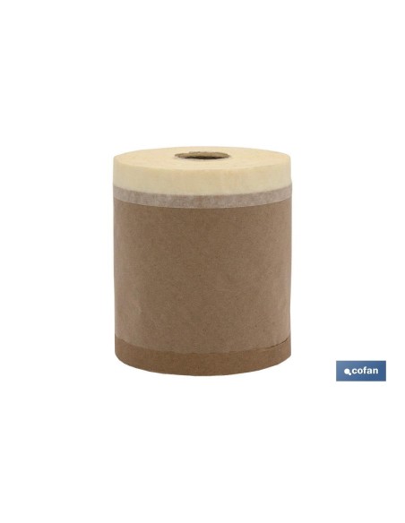 ROLLO CINTA CREPE+PAPEL KRAFT (45cm X 45m)