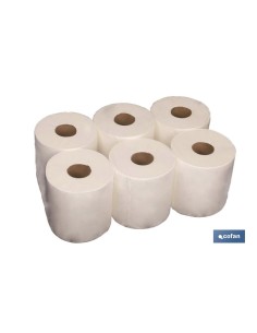 PAPEL SECAMANOS ECOLÓGICO 115 MTS (6 ROLLOS)