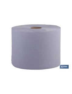 BOBINA INDUSTRIAL RECICLADA AZUL 250MTS (2 ROLLOS) 2