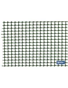 MALLA PLAST. CUADRADA JARDIN 5mm VERDE 1x25m 2
