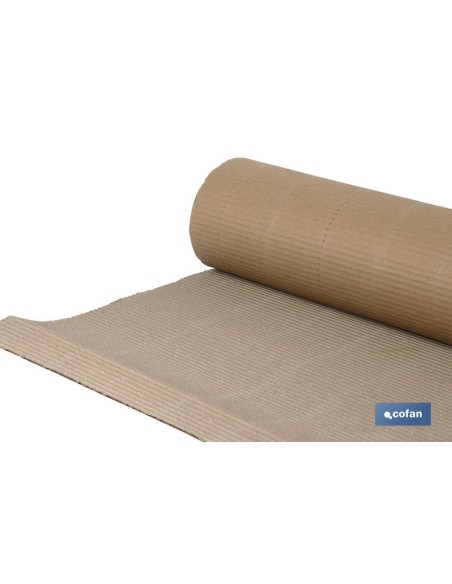 ROLLO CARTÓN ECOLÓGICO MARRÓN 09X25 M