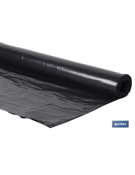 ROLLO FILM PE NEGRO GALGA 200 4 X 10mt