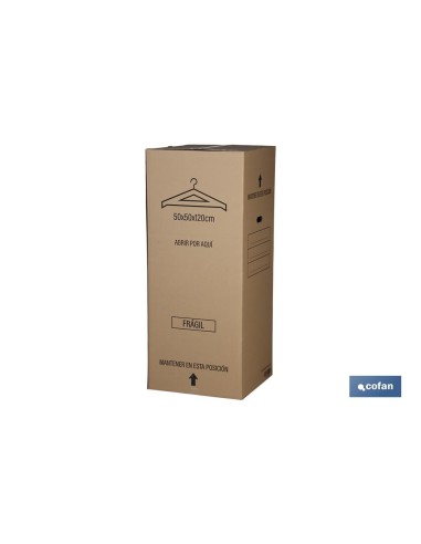 CAJA ARMARIO 50X50X120 CM Venta unitaria