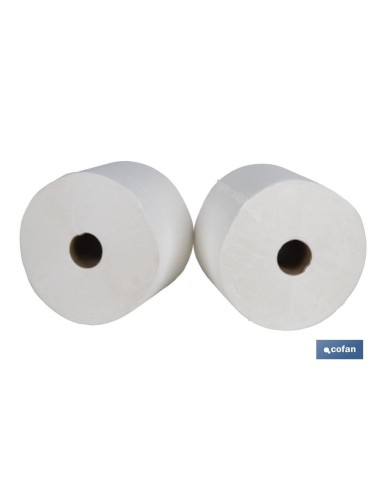 BOBINA CELULOSA EXTRA-LAMINADA VIRGEN 2 CAPAS 3K. 287 MT(2ROLLOS).