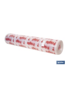 ROLLO DE PLÁSTICO DE BURBUJA FRÁGIL 40 G/M2, 1,2 X 10 M 2