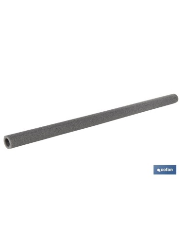 COQUILLA AISLANTE PE PARA TUBERÍAS Ø18 MM X 1 M