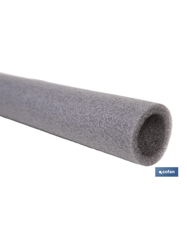 COQUILLA AISLANTE PE PARA TUBERÍAS Ø42 MM X 1 M