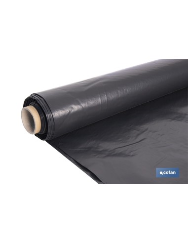ROLLO FILM PE NEGRO GALGA 400 4 X 10 M