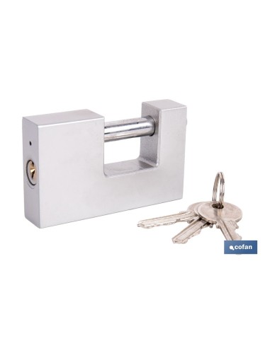 CANDADO ANTIPALANCA QUALITY PLUS 90MM