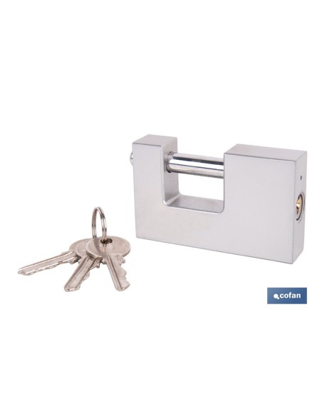 CANDADO ANTIPALANCA QUALITY PLUS 90MM