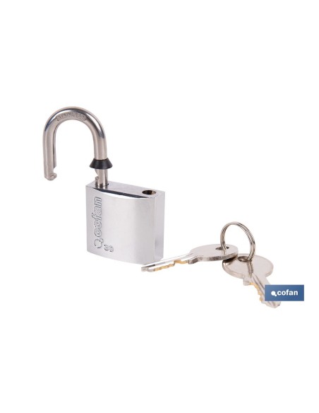 CANDADO INOXIDABLE QUALITY PLUS 30MM