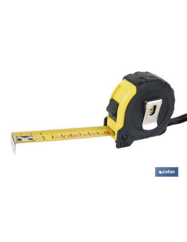 FLEXÓMETRO PROTEC. GOMA 19 MM X 3 M