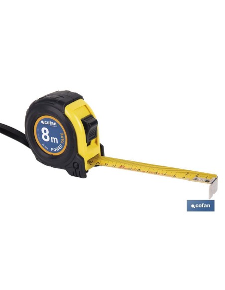 FLEXÓMETRO PROTEC. GOMA 25 MM X 8 M