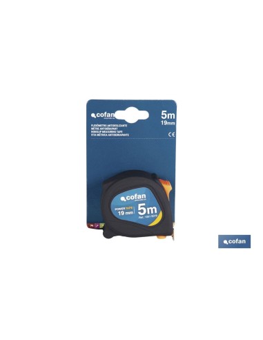 FLEXÓMETRO ANTIDESLIZANTE 19 MM X 5 M