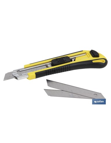 CUTTER CUCHILLA INTERCAMBIABLE (18 MM)