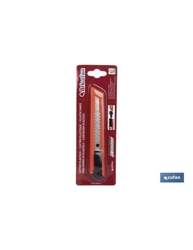 CUTTER STANDAR EN ABS (18 X 100 MM)