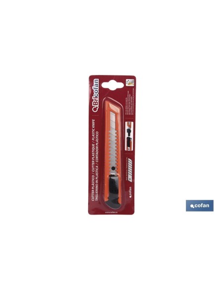CUTTER STANDAR EN ABS (18 X 100 MM)