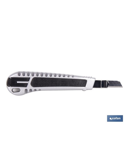 CÚTER DE ALUMINIO 9 MM